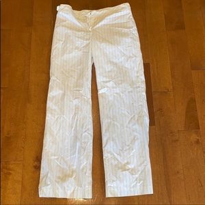 Loft White dress pants- style : Ann - size:8